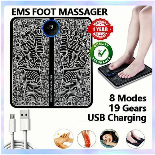 EMS Neck And Foot Universal Massage Sole Meridian Massager
