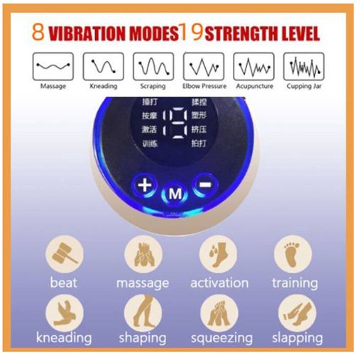 EMS Neck And Foot Universal Massage Sole Meridian Massager