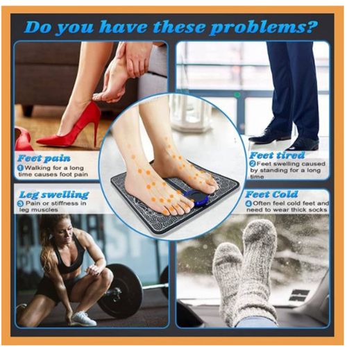 EMS Neck And Foot Universal Massage Sole Meridian Massager