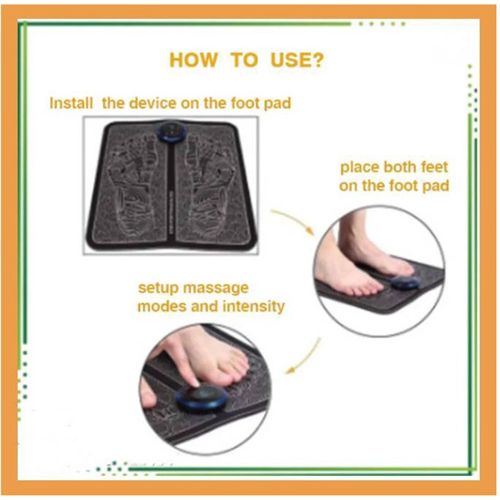 EMS Neck And Foot Universal Massage Sole Meridian Massager