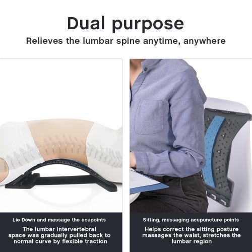 Back Massager Stretcher Device - Stretch Fitness Relaxation