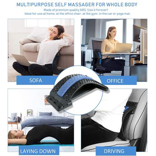 Back Massager Stretcher Device - Stretch Fitness Relaxation