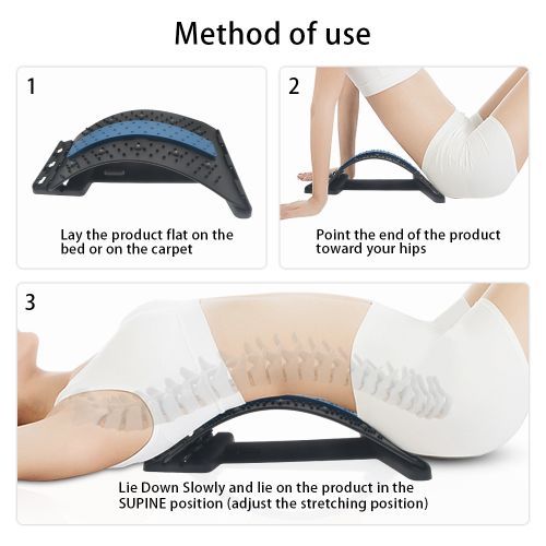 Back Massager Stretcher Device - Stretch Fitness Relaxation