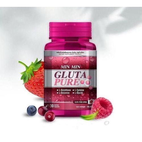 Min Min Gluta Pure &ndash; 100000mg - Glutathione Supplement for Bright Skin