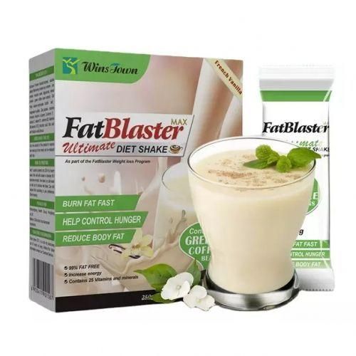 Wins jown FatBlaster Ultimate Diet Shake (French Vanilla Flavour) - Meal Replacement and Weight Loss Shake 250g