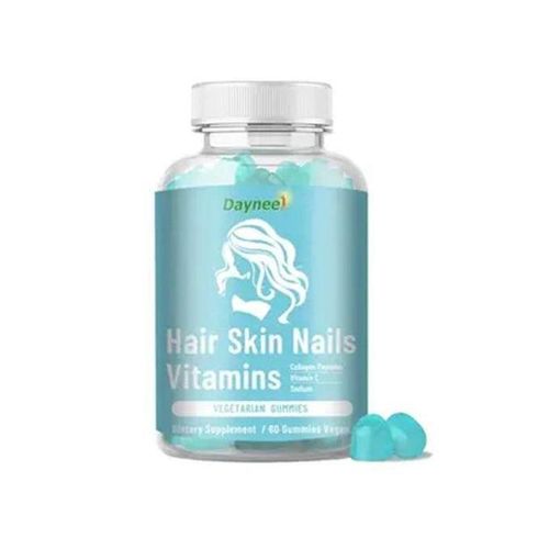 Daynee Hair Skin Nails Vitamins - 60 Gummies.