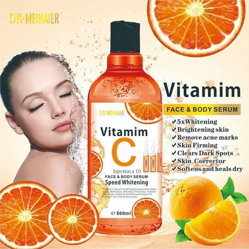 Dr.Meinaier Vitamin C Face & Body Serum for Brighter Skin.
