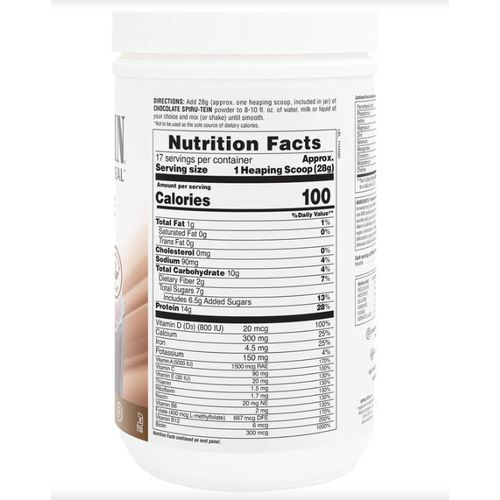 Natures Plus SPIRU-TEIN® High-Protein Energy Meal