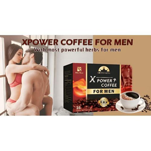 Axpower Ampower XPower Coffee With Tongkat Ali Instant Coffee for Sexuall Enhancement, Weak Erection, and Premature Ejaculationn