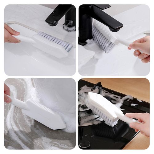 2 Household Floor Brush Window Groove Cleaning Brush For