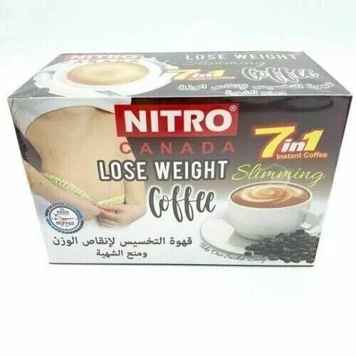 Nitro Canada 7-in-1 Coffee for Weight Loss (12 Sachets)