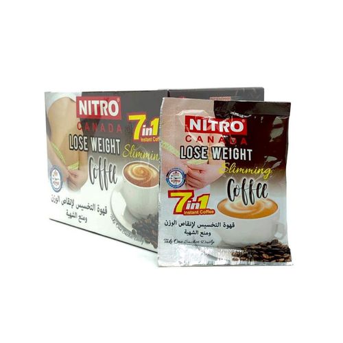 Nitro Canada 7-in-1 Coffee for Weight Loss (12 Sachets)