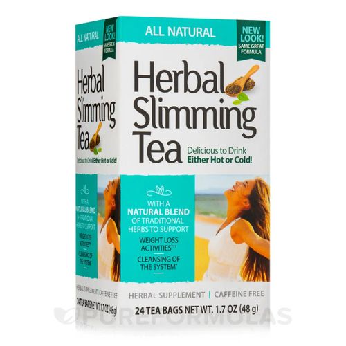 21st Century All Natural Herbal Slimming Tea - 24 Tea Bags