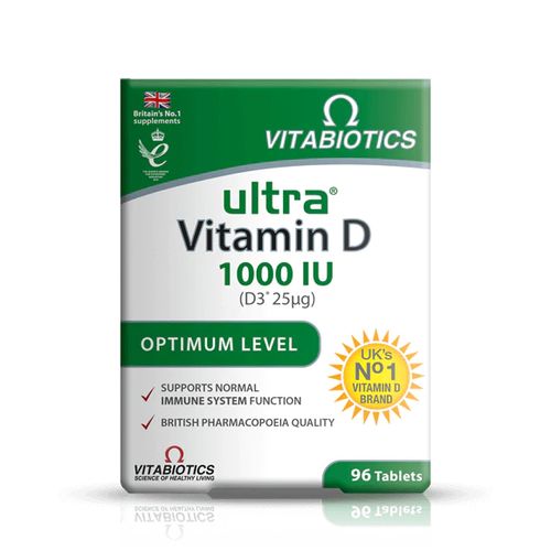 Vitabiotics Ultra Vitamin D3 1000IU 96&rsquo;S