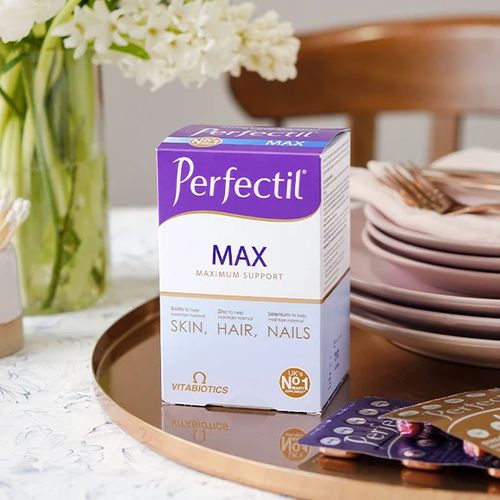 Perfectil Triple Active Skin, Hair, Nails Maximum Support 84's -White