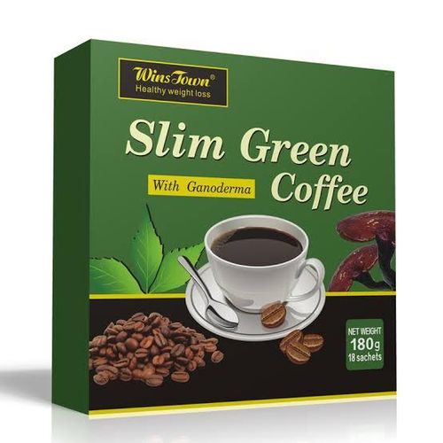 Wins Town Slim Green Coffee with Ganoderma,Weight Loss Coffee,180g