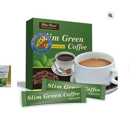 Wins Town Slim Green Coffee with Ganoderma,Weight Loss Coffee,180g