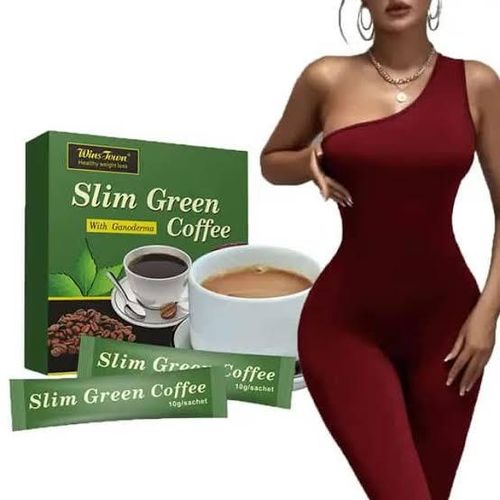 Wins Town Slim Green Coffee with Ganoderma,Weight Loss Coffee,180g