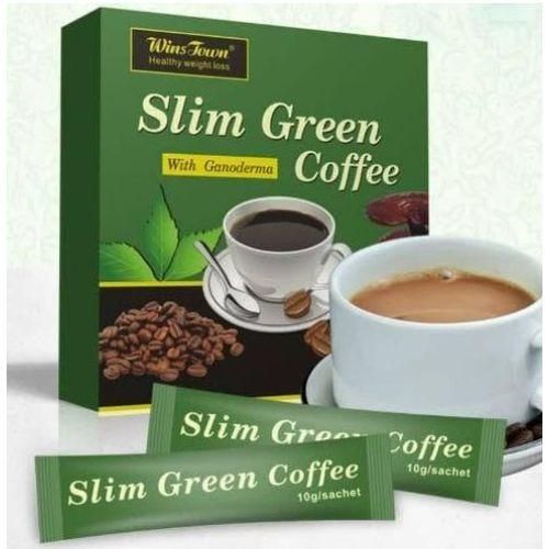 Wins Town Slim Green Coffee with Ganoderma,Weight Loss Coffee,180g