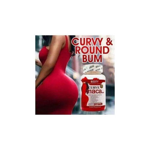 Wins Town Maca Plus Gummies - 60 Vegan Gummies (3000mg per Serving) for Hip Butt and Hormonal Support