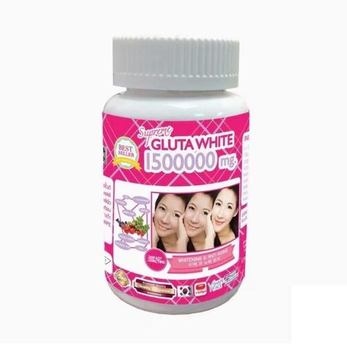 Supreme White Glutathione & Collagen Anti-Aging Softgel, 30 Count