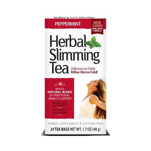 21st Century Peppermint Herbal Slimming Tea 24 Tea Bags