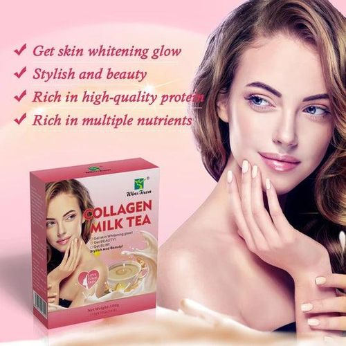 Wins Town Collagen Milk Tea - 10tea bags