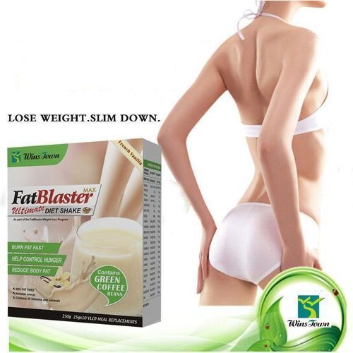Wins Jown FatBlaster Ultimate Diet Shake (French Vanilla Flavour) - Meal Replacement And Weight Loss Shake 250g