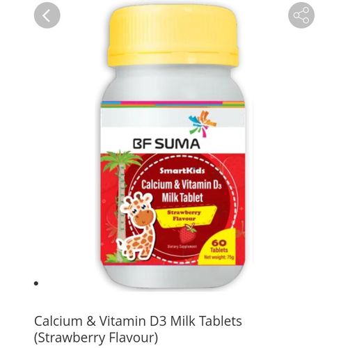 BFSuma Calcium And Vitamin D3 Milk Tablets