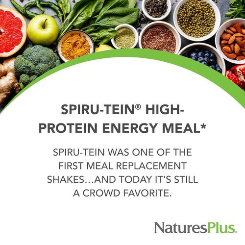 Natures Plus SPIRU-TEIN® High-Protein Energy Meal - Vanilla