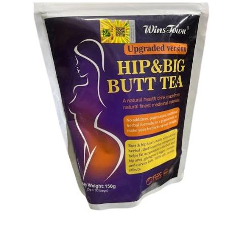 Winstown Hip & Big Butt Tea Enhancement Tea For Wider Hips And Big Buttocks Firming Herbal Tea - 30Tea Bags