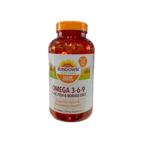 Triple Omega 3-6-9, Supports Heart Health, 200 soft gels
