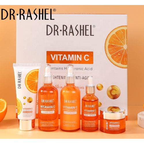Dr Rashell Dr. Rashel Vitamin C Brightening & Anti Aging Skin Care Series - 5 Piece Set
