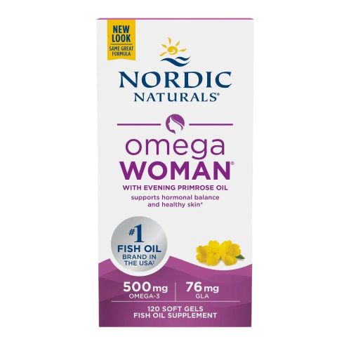 Omega-3s and evening primrose oil to support a woman's unique needs