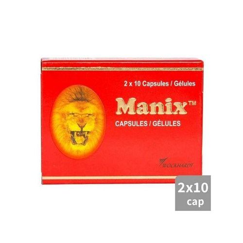 Manix Supplement Men Reproductive Health Reduces Stress, Depression Elevates Moods And Improves Sperm Mobility 20 Caps