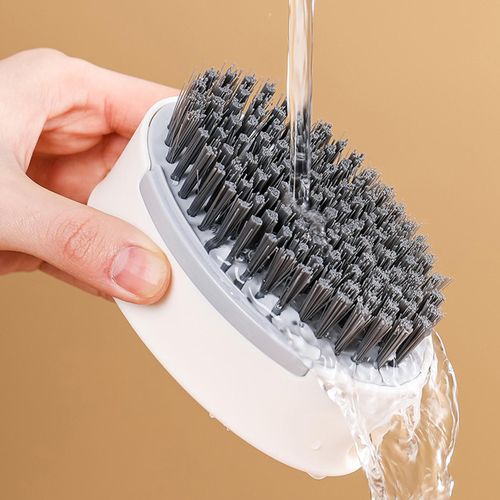 2 Scrubbing Brush With Hanging Hole Double Sided Stain