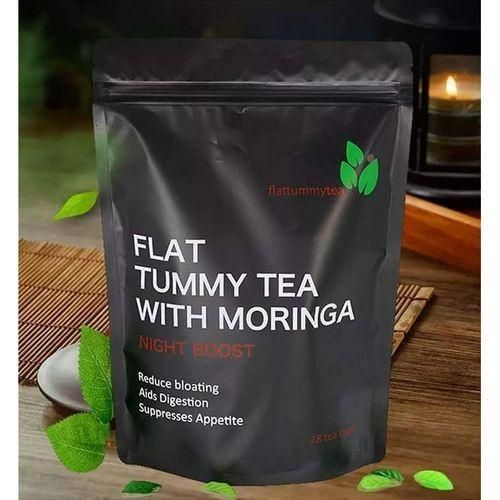 Flat Tummy Tea With Moringa Night Boost Suppress Appetite - 28 Tea Bags