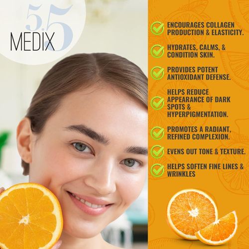 Medix 5.5 Vitamin C + Turmeric Firming & Brightening Cream, Face & Body