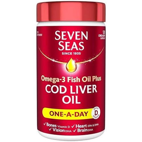 Seven Seas Cod Liver Oil Capsules