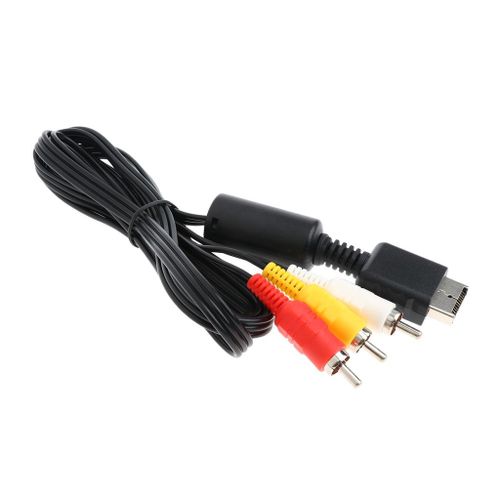 AV Adapter Cable 3//PS1 Composite Audio Video .8m/6ft