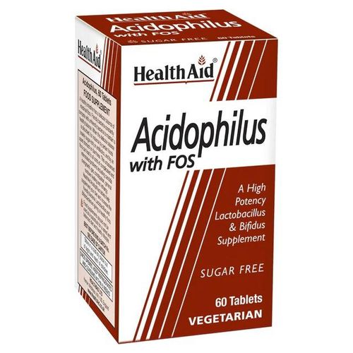 Health Aid Acidophilus Caps 60's-Multicolour