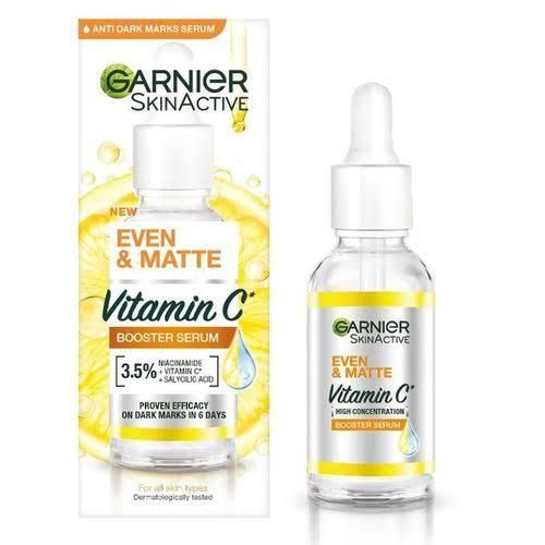 Garnier Even And Matte- Vitamin C Booster Serum
