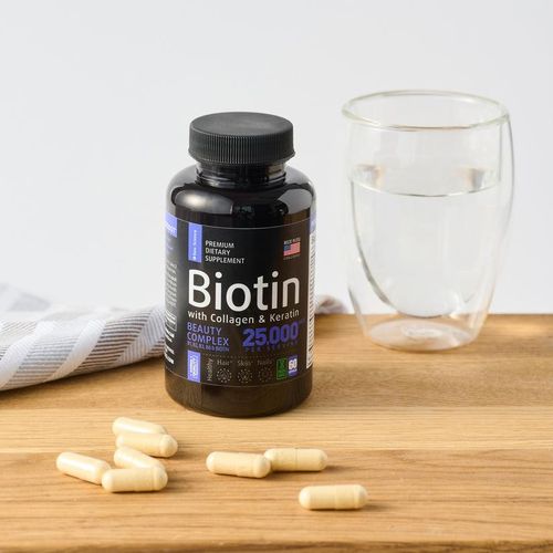 Biotin & Collagen Keratin Supplement