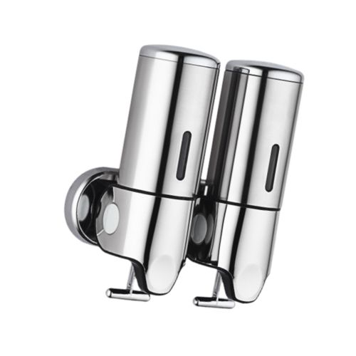 2Pcs  Dispenser Set Wall Mounted School Manual Press