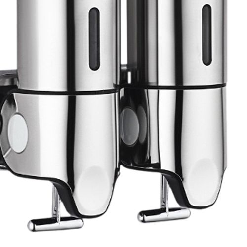 2x Soap Dispenser  Shampoo Dispenser Wall Mounted