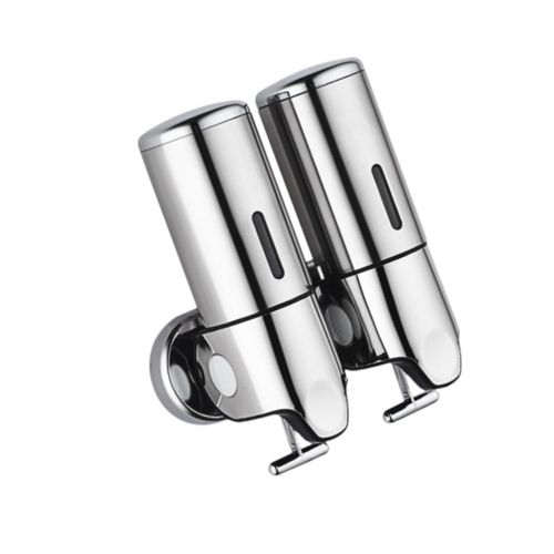 2x Soap Dispenser  Shampoo Dispenser Wall Mounted