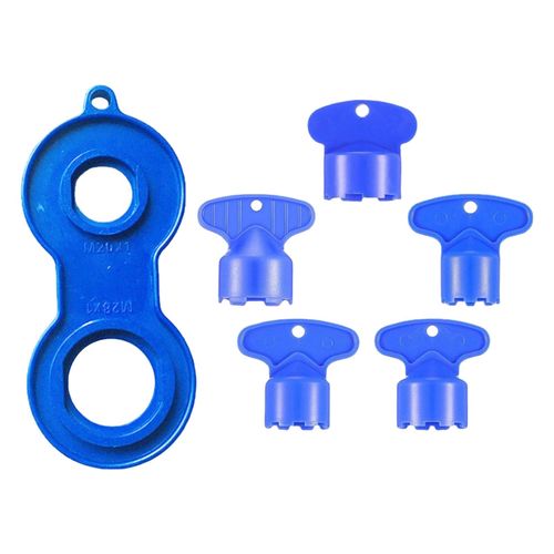 6PCS Cache Sink Tap Faucet Aerator Key Removal Wrench Tool M16.5- B