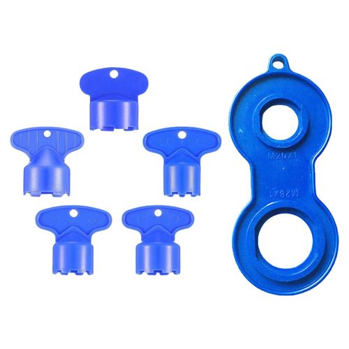 6PCS Cache Sink Tap Faucet Aerator Key Removal Wrench Tool M16.5- B