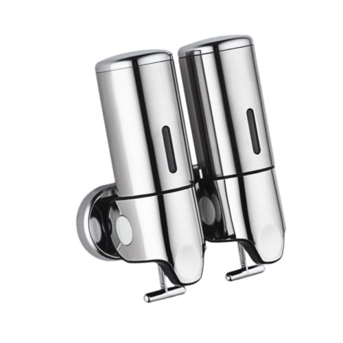 2x  Dispenser Set Manual Press  Wall Mounted