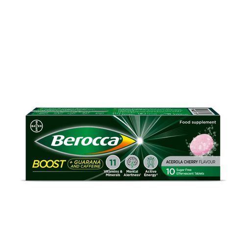 Berocca Boost Effervescent Tabs 10's-Multicolour